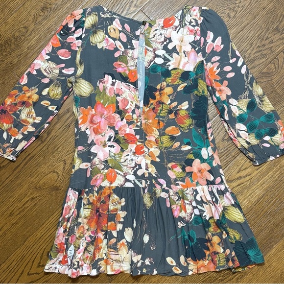 Anthropologie Meadow Rue Minutiae Floral Tunic - Picture 7 of 14